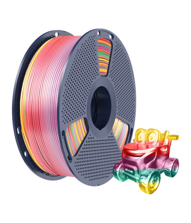 Filamento Sunlu PLA+ Silk (Rainbow 01)
