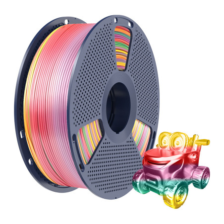 Filamento Sunlu PLA+ Silk (Rainbow 01)