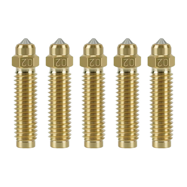 0.2 mm hardened brass nozzle set for ELEGOO Centauri Carbon