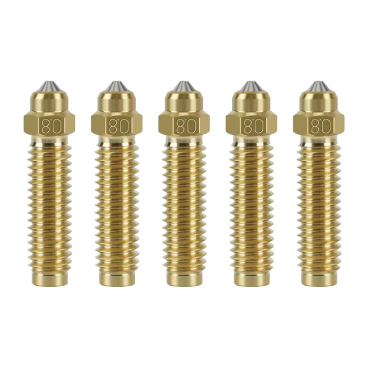 0.8 mm hardened brass nozzle set for ELEGOO Centauri Carbon