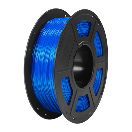 Filamento Anycubic TPU Trasparente Blu 1 kg