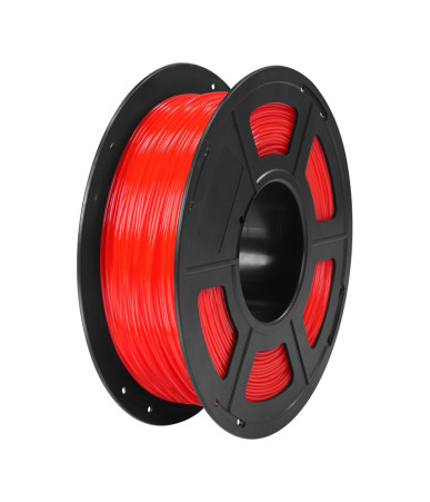 Filamento Anycubic TPU Trasparente Rosso 1 kg