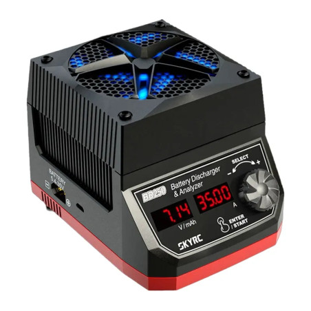 SkyRC BD250 Analizzatore Scaricatore Batteria 250W 35A