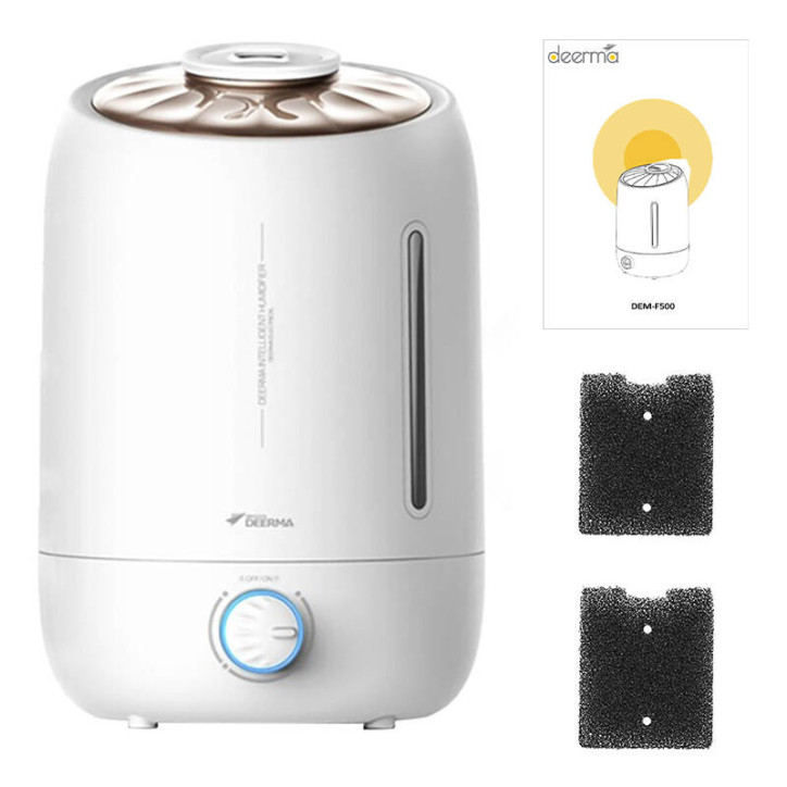 Deerma F500 Umidificatore d'aria a ultrasuoni 5L Bianco