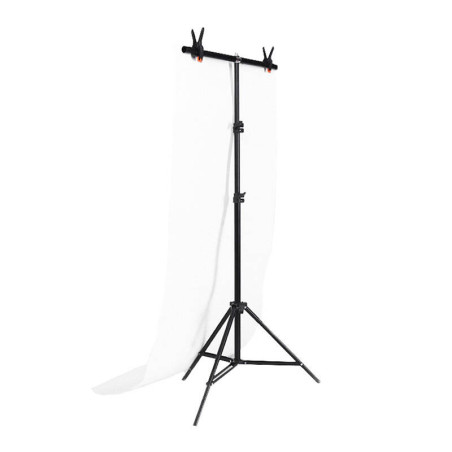 Supporto per fondale studio fotografico Puluz 70x200cm + 2 fondali DCA0976