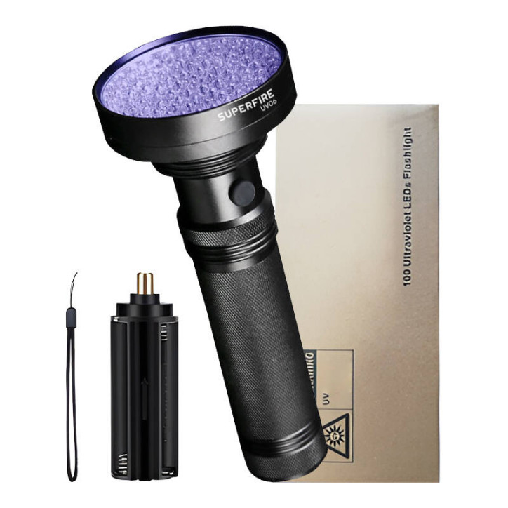 Torcia UV Superfire UV06, 395NM