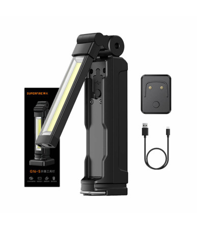 Torcia multifunzione Superfire G16-S, 800lm, USB-C