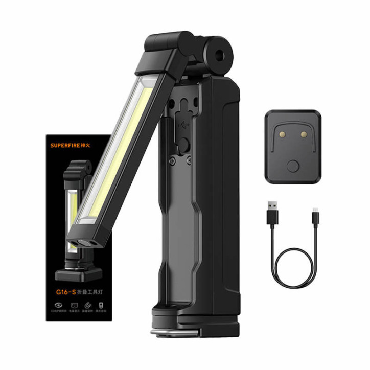 Torcia multifunzione Superfire G16-S, 800lm, USB-C