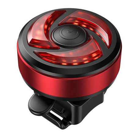 Superfire BTL02 fanale posteriore bici, USB, 330 mAh, 3 modalità