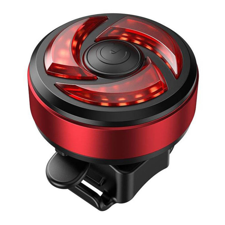 Superfire BTL02 fanale posteriore bici, USB, 330 mAh, 3 modalità