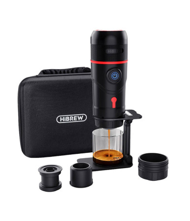 HiBREW H4-premium Caffettiera Portatile 3-in-1 80W con Custodia