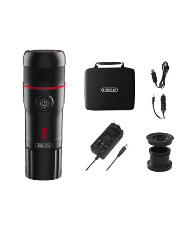 HiBREW H4-premium Caffettiera Portatile 3-in-1 80W con Custodia
