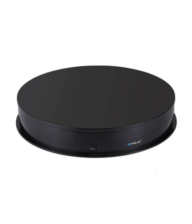 Piattaforma Rotante Elettrica Display Puluz 30cm USB (Nero)