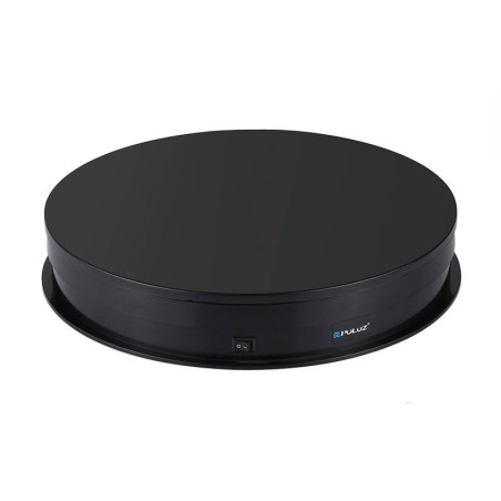 Piattaforma Rotante Elettrica Display Puluz 30cm USB (Nero)