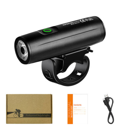 Superfire BL14 Torcia per bicicletta, 400 lm, 3 modalità