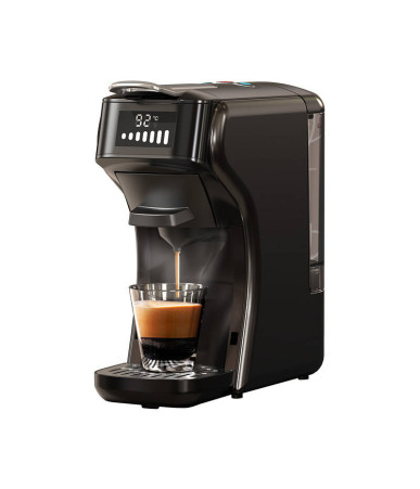 HiBREW H1B Macchina da Caffè 5-in-1 Capsule e Polvere Nero