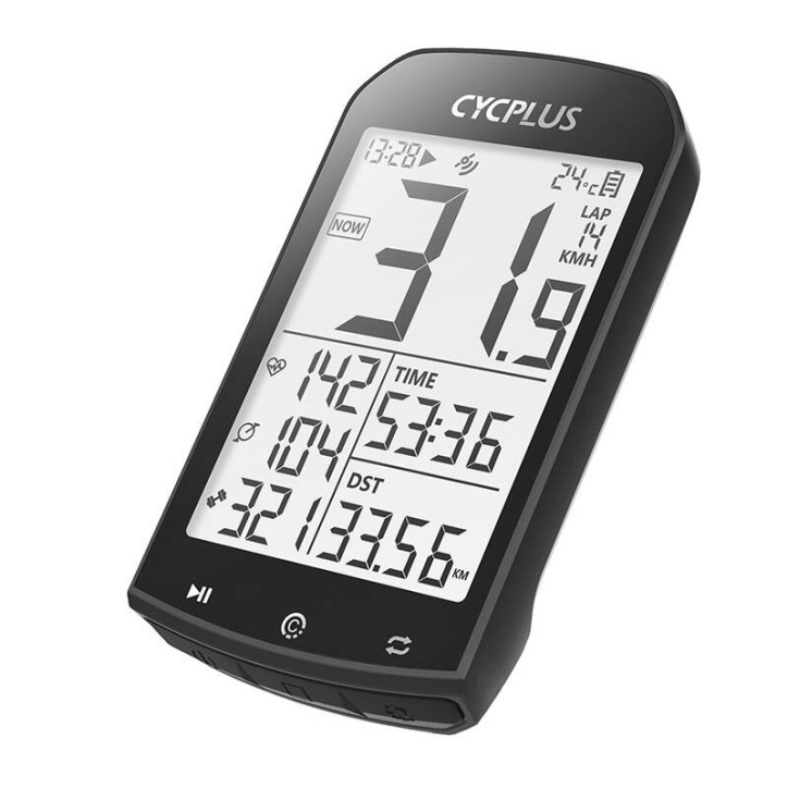 Computer GPS per bici Cycplus M1 - compatibile con Strava, Trainingpeaks ecc.