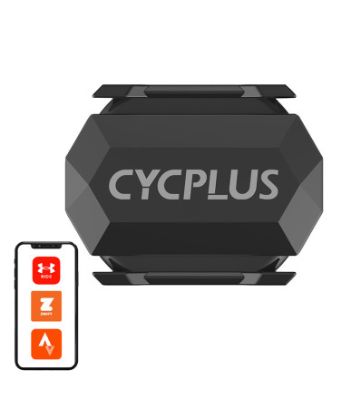 Cycplus C3 sensore cadenza e velocità - compatibile Wahoo, Zwift, Endomondo, Mapmyride