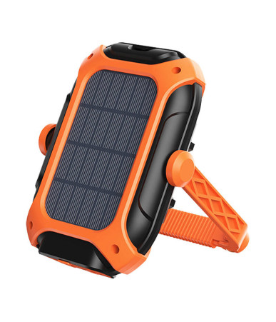 Lampada da lavoro Superfire GM05 con pannello solare - 500 lm, powerbank