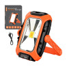 Lampada da lavoro Superfire GM05 con pannello solare - 500 lm, powerbank