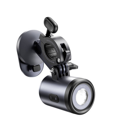 Baseus PrimeTrip 2-in-1 Supporto Bici Telefono + Torcia LED Nero