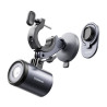 Baseus PrimeTrip Supporto Bici 2-in-1 con Torcia LED e Porta Smartphone Nero