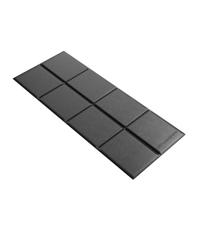 Tappetino Urevo per Attrezzi Fitness, 160x65 cm (Nero)