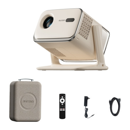 Aurzen Boom Mini Proiettore Bundle con Borsa