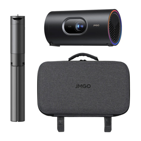 JMGO PicoPlay+ Proiettore Portatile con Treppiede Full HD 1080p 450 Lumen