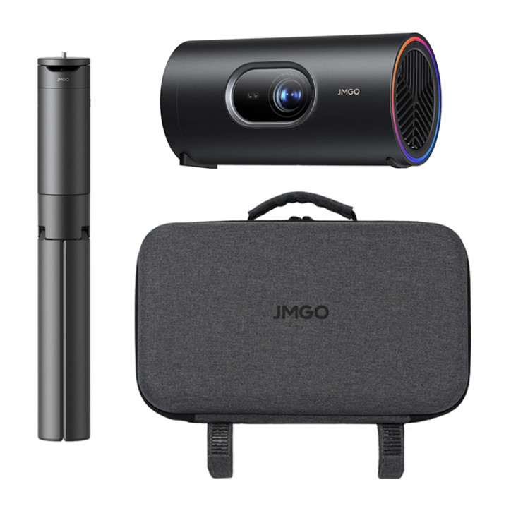 JMGO PicoPlay+ Proiettore Portatile con Treppiede Full HD 1080p 450 Lumen