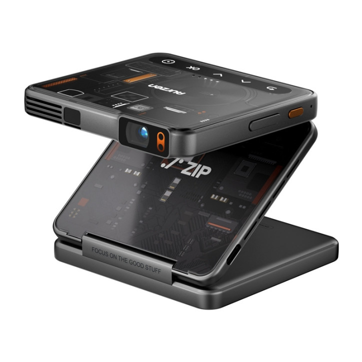 Aurzen ZIP Trifold Cyber Projector 100 ANSI Lumen 720p