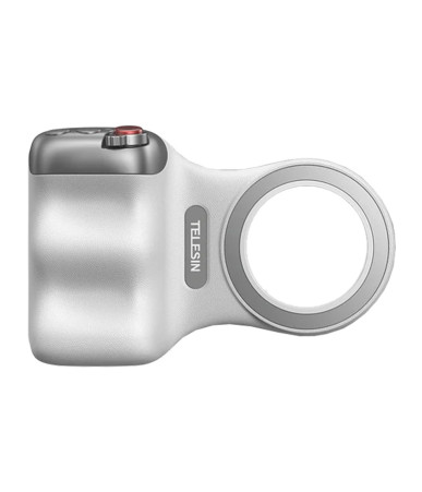 Telesin Fun Shot Grip2 Manico Magnetico Bianco