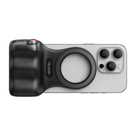 Telesin Fun Shot Grip2 Supporto Magnetico Nero