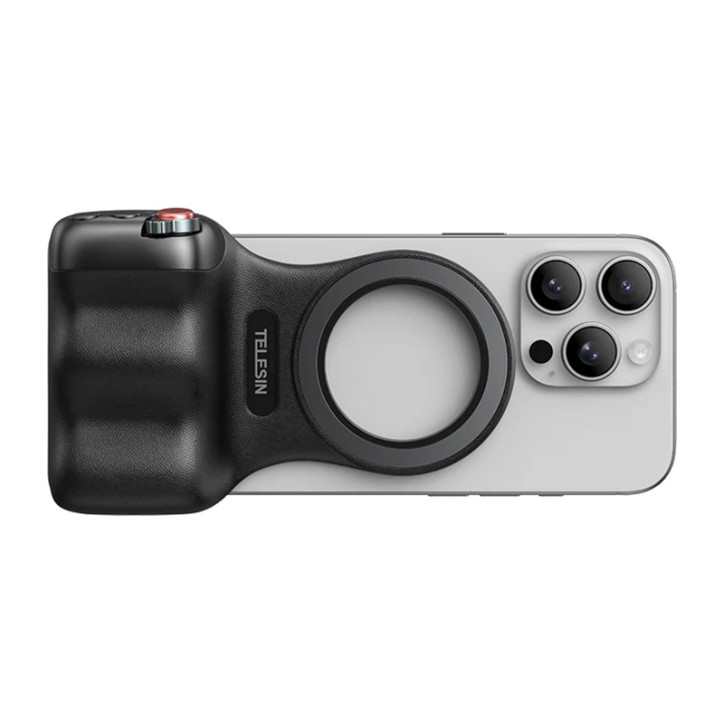 Telesin Fun Shot Grip2 Supporto Magnetico Nero Telesin Fun Shot Grip2 Supporto Magnetico Nero