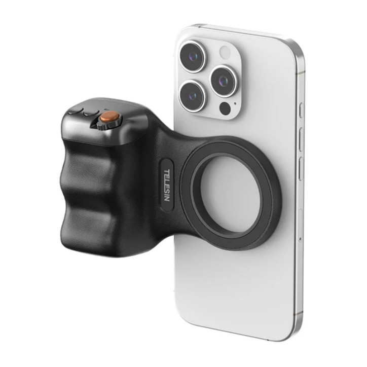 Telesin Fun Shot Grip2 Supporto Magnetico Nero Telesin Fun Shot Grip2 Supporto Magnetico Nero