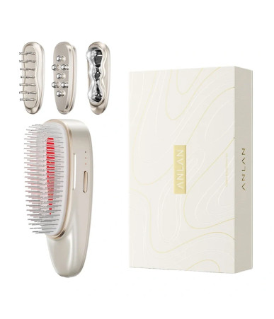 ANLAN 02-AGSY51-0RA 3-in-1 Massager for the Body, Face, and Head