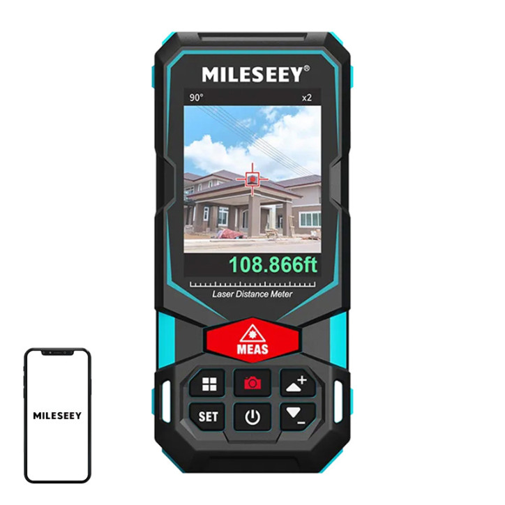 Mileseey S7 Misuratore Laser 100m con Fotocamera