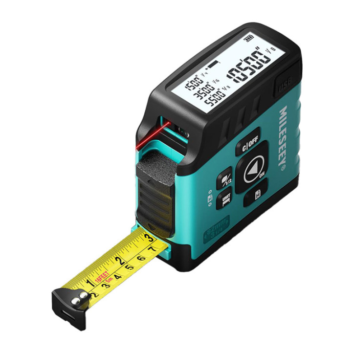 Mileseey DT20 Misuratore Laser con Metro a Nastro 40m