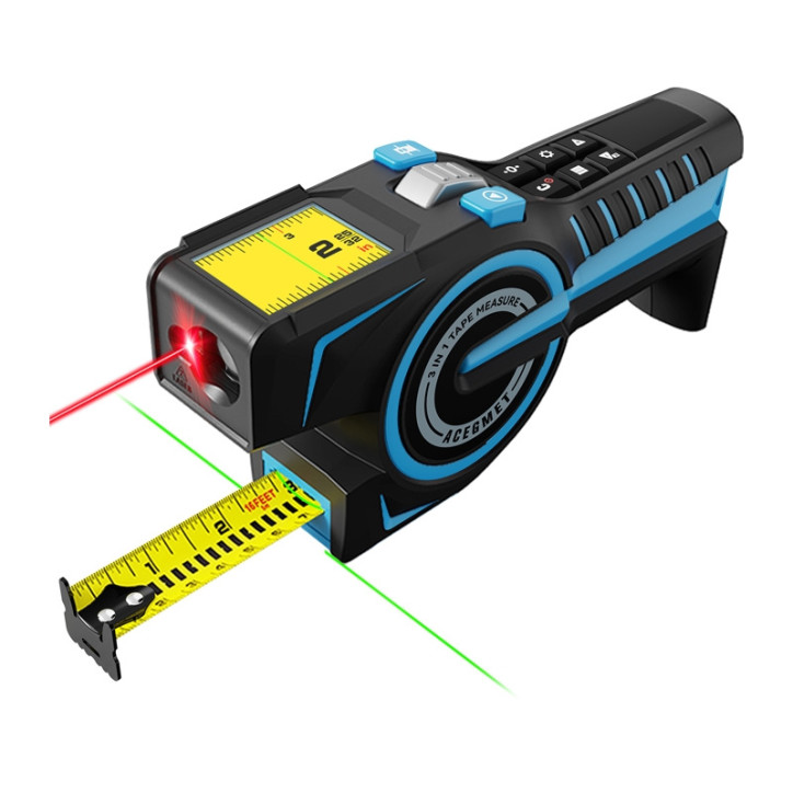 Mileseey DTX 10 Misuratore di Distanza Laser 100m + Metro a Nastro Digitale
