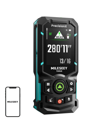 Mileseey S50 Misuratore Laser 120m Verde