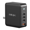 Minix P165 Caricatore da Muro GaN 165W 3x USB-C 1x USB-A Nero