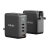 Minix P165 Caricatore da Muro GaN 165W 3x USB-C 1x USB-A Nero