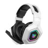 Cuffie Gaming ONIKUMA B100 Wireless Bluetooth 5.3 + Cablato RGB Bianco