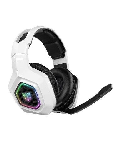 Cuffie Gaming ONIKUMA B100 Wireless Bluetooth 5.3 + Cablato RGB Bianco