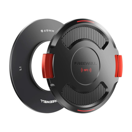 Freewell Anello Base 49mm con Tappo per Filtro VND Real Locking
