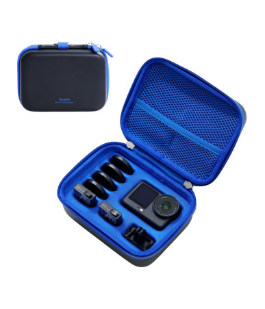 Telesin Borsa da Trasporto EVA per DJI Osmo Action 6 Nero