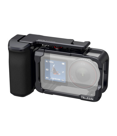 Telesin Custodia Protettiva con Impugnatura per DJI Osmo Action 6