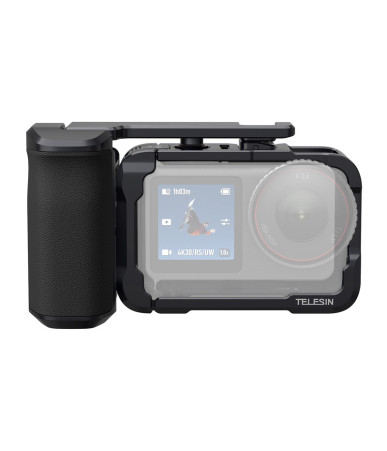 Telesin Custodia Protettiva con Impugnatura per DJI Osmo Action 6