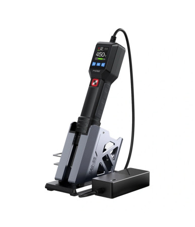 FNIRSI SAG-55 PLUS Pistola ad aria calda intelligente 550W