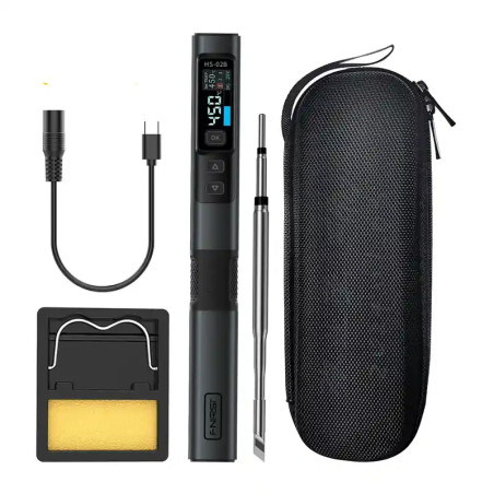 FNIRSI HS-02B Saldatore Intelligente 100W